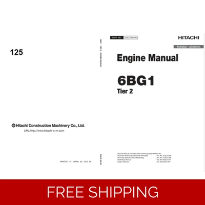 HITACHI ZX200-5G ENGINE MANUAL , ISUZU 6BG1 HITACHI ZX200-5G ENGINE MANUAL , ISUZU 6BG1